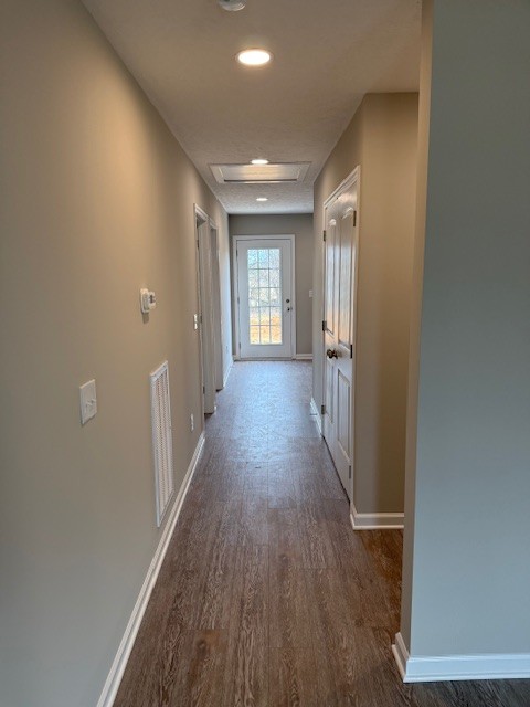 3336 Oak Grove Road Decherd, TN 37324 - Photo 10 of 21 a view of a hallway with wooden floor