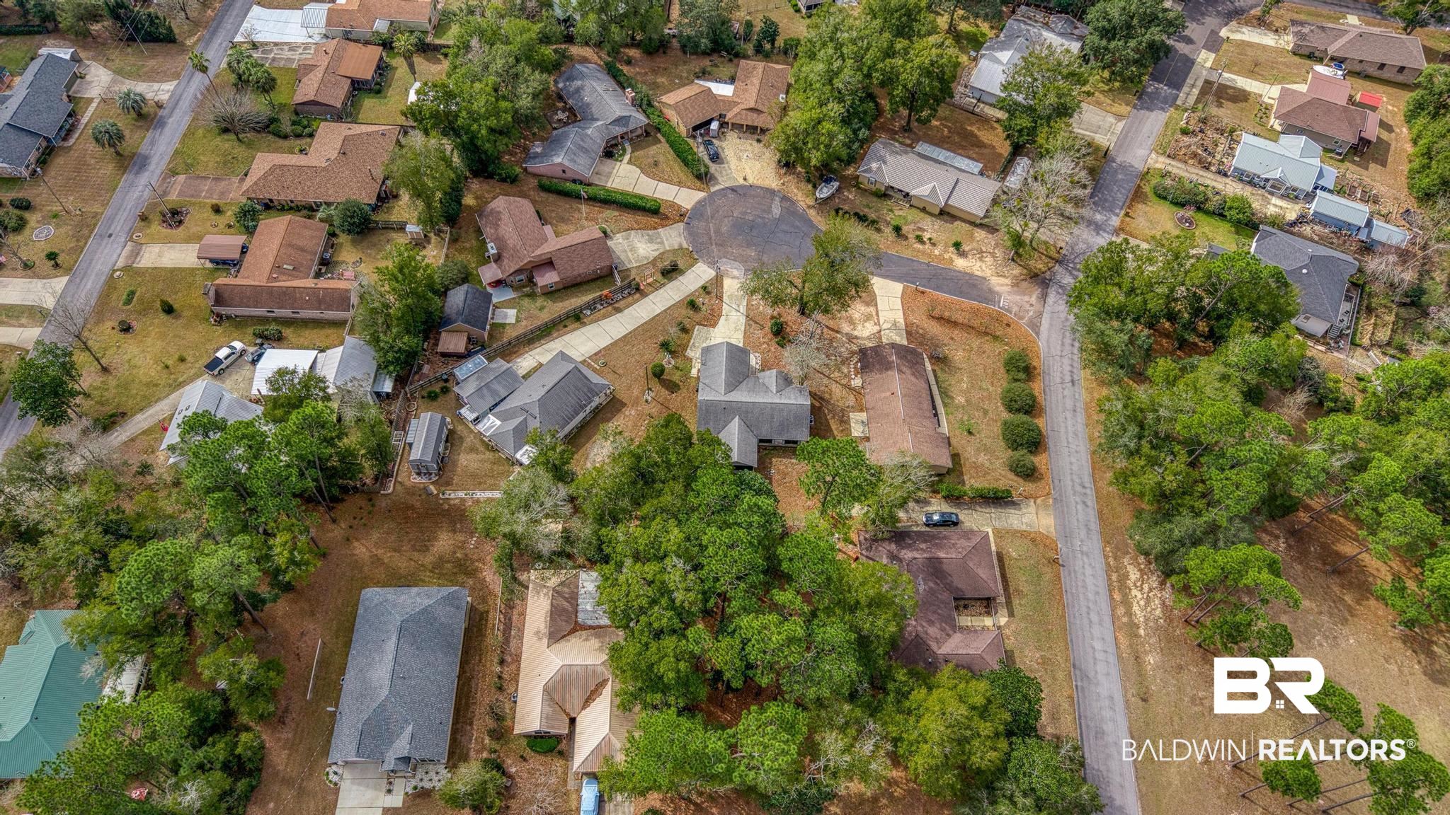 2776 Santa Rosa Circle Lillian, AL 36549 - Photo 6 of 48 Aerial perspective of suburban area