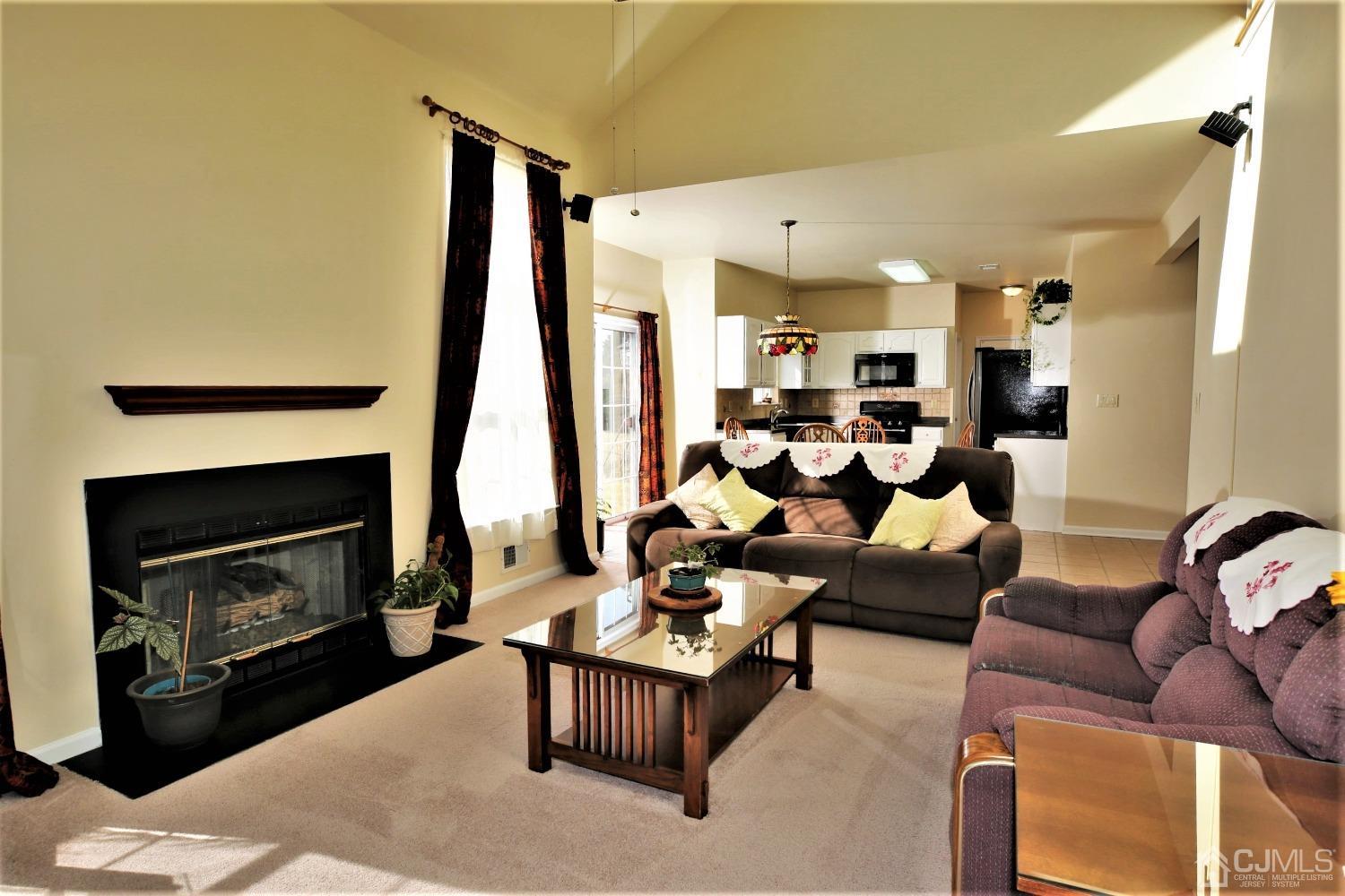 30 Potomac Road Monmouth Junction, NJ 08852 - Photo 22 of 60 a living room with furniture and a fireplace