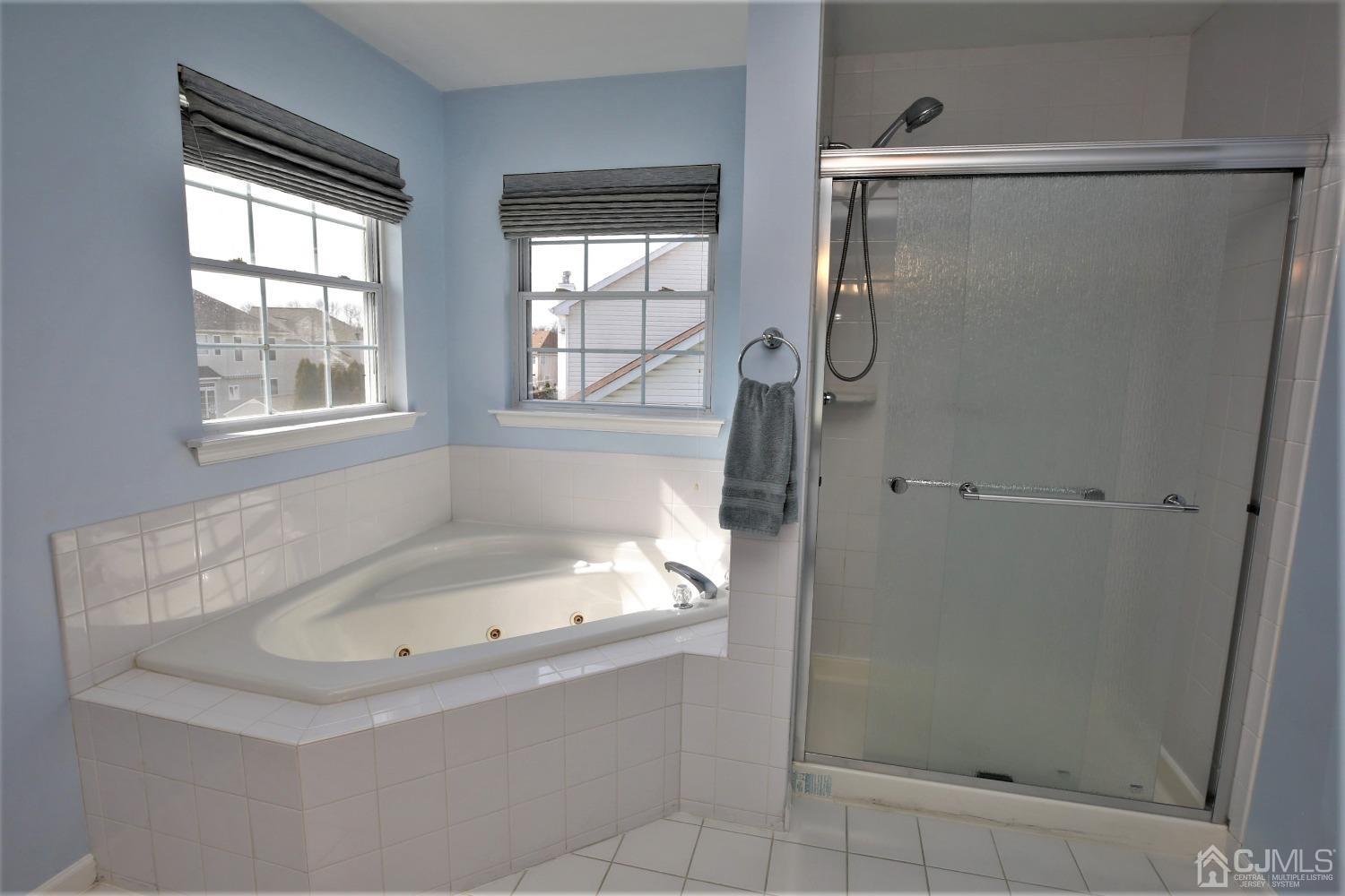 30 Potomac Road Monmouth Junction, NJ 08852 - Photo 36 of 60 a white bath tub sitting next to a shower