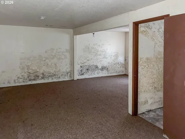 a view of a room with window