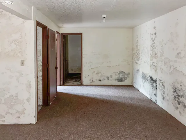 a view of a room with window