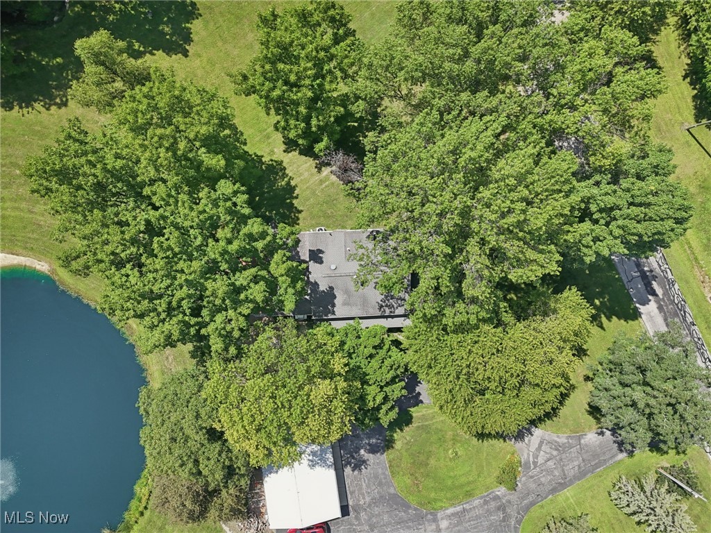 6414 Tennant Road Collins, OH 44826 - Photo 41 of 50 Drone / aerial view of a nearby body of water