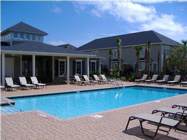 148 Chapman Street Santa Rosa Beach, FL 32459 - Photo 20 of 23 a view of a house with swimming pool and sitting area
