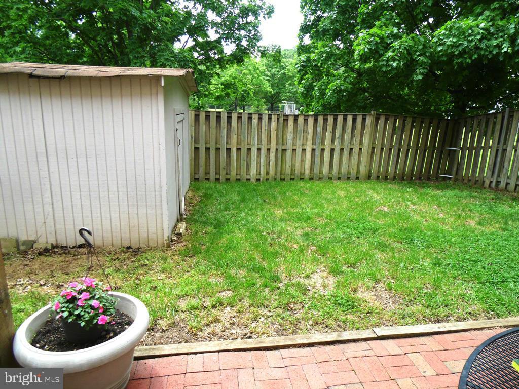 7765 Euclid Way Springfield, VA 22153 - Photo 22 of 30 Fenced Rear Yard