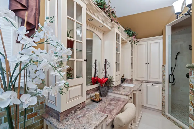view of living room kitchen and entryway