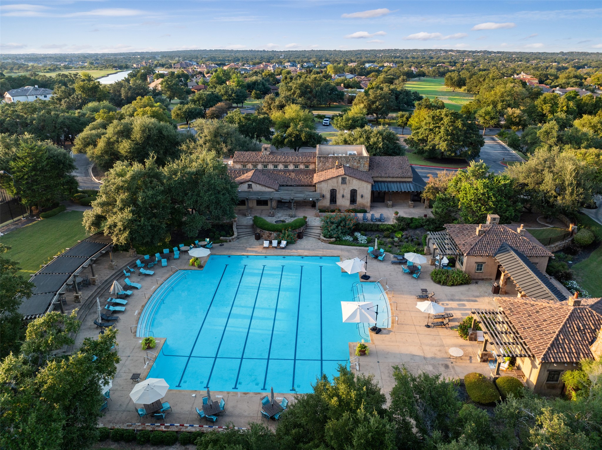 109 Limestone Drive Georgetown, TX 78628 - Photo 34 of 40 an aerial view of a house with a yard