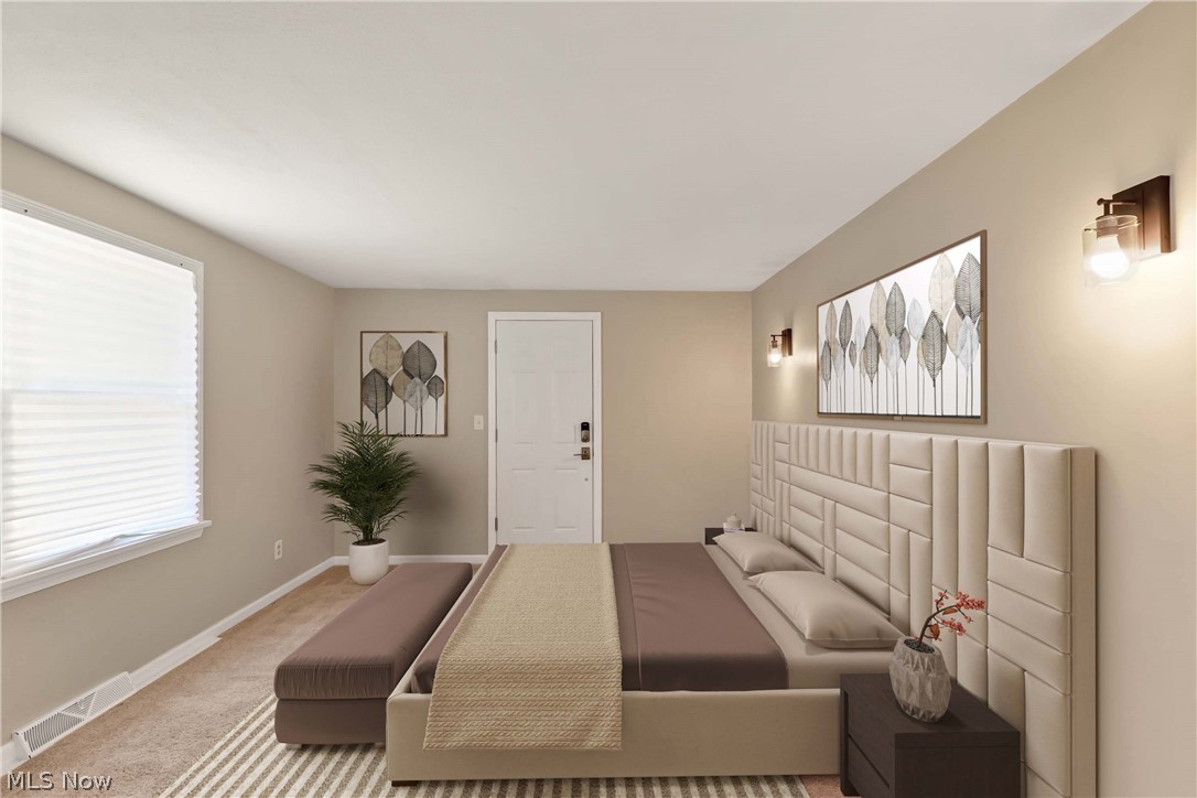 29514 Ridge Road Wickliffe, OH 44092 - Photo 7 of 49 Virtual Stage - View of carpeted bedroom