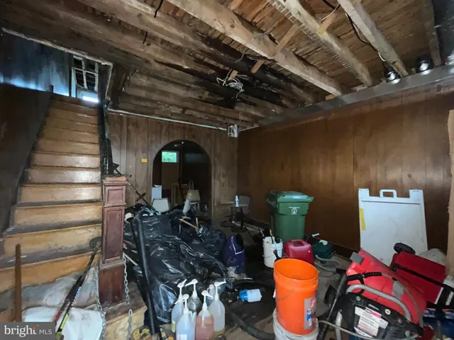 a view of electric room