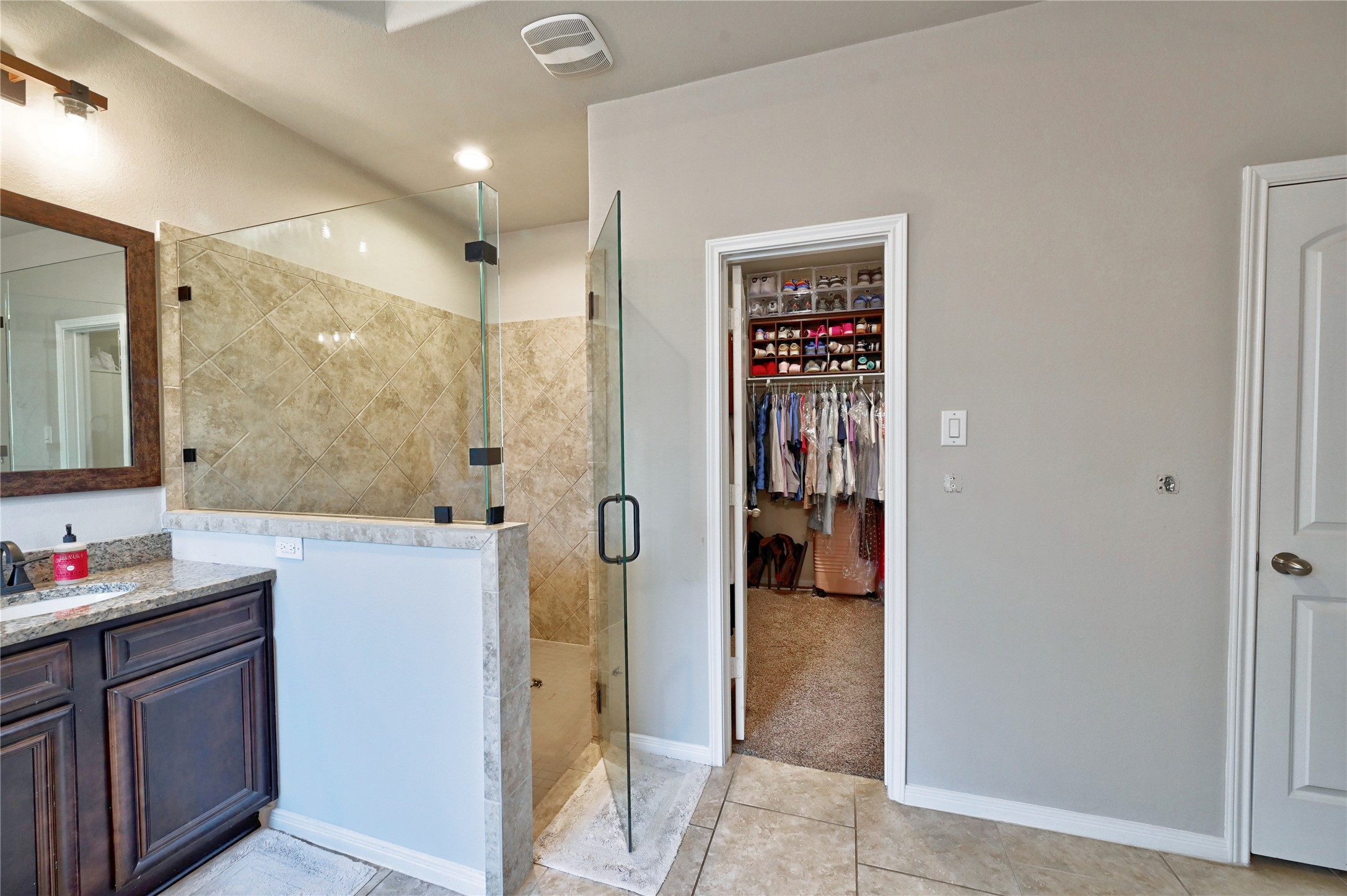 23118 Southern Brk Trail Spring, TX 77389 - Photo 29 of 50 A picture of the new glass surround for the shower.