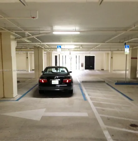 a view of parking area