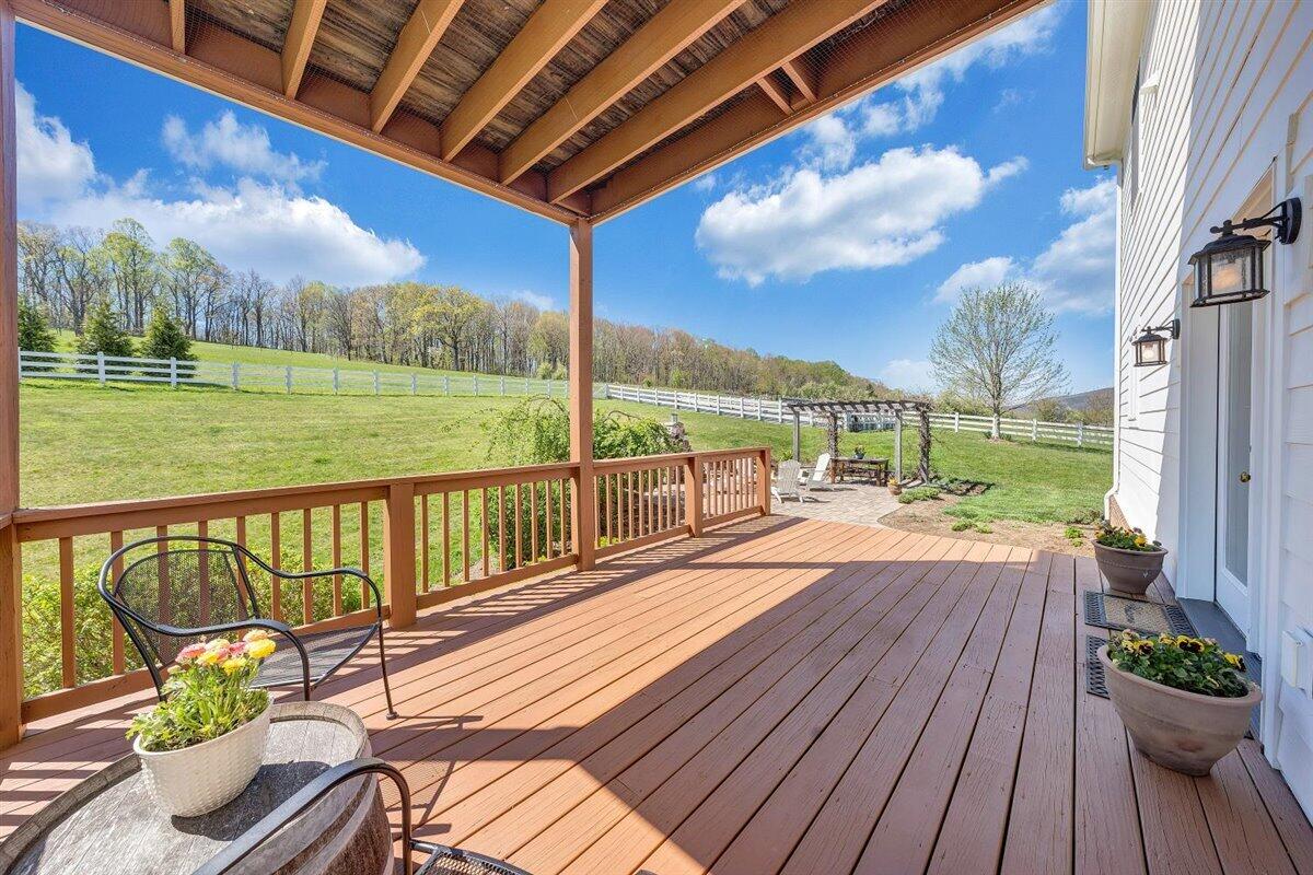 8370 Newport Road Catawba, VA 24070 - Photo 50 of 97 Covered Rear Deck
