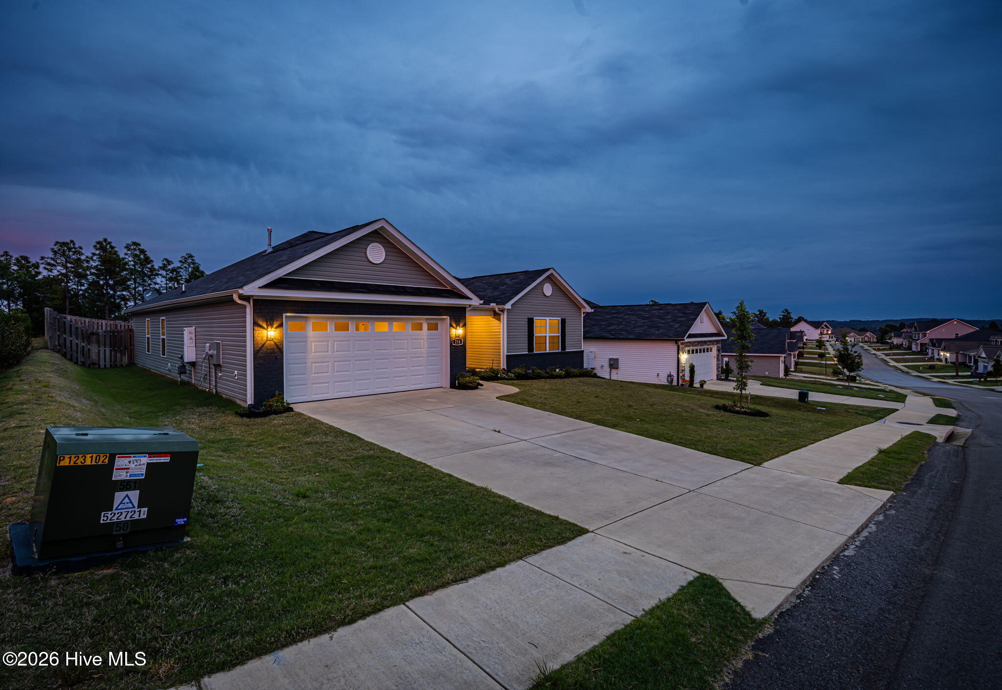 214 Sutton Court Graniteville, SC 29829 - Photo 55 of 60 56-web-or-mls-214 Sutton Court TWILIGHT-