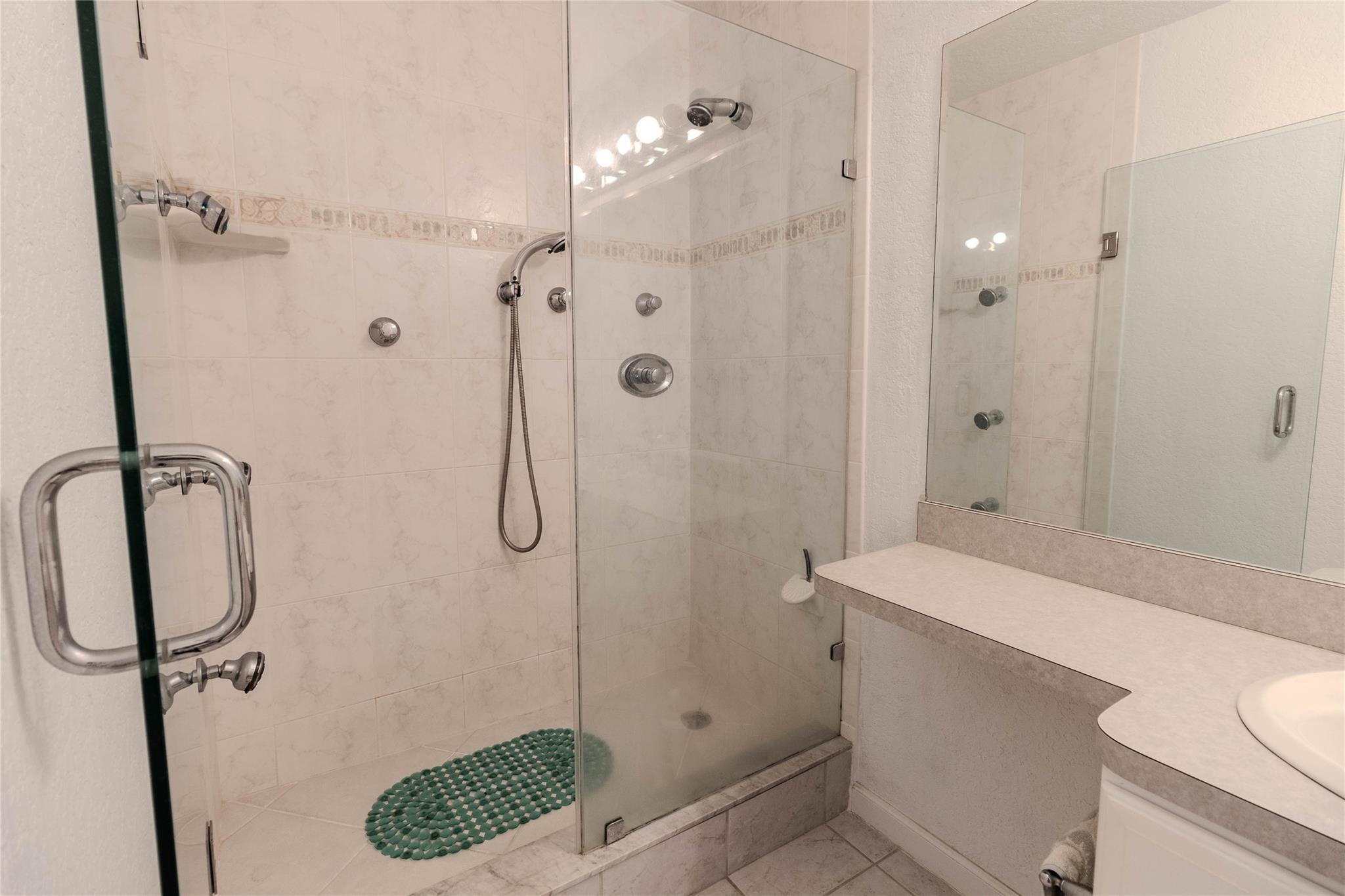1201 South Riverside Drive, Unit 206 Pompano Beach, FL 33062 - Photo 13 of 27 Large Primary Shower
