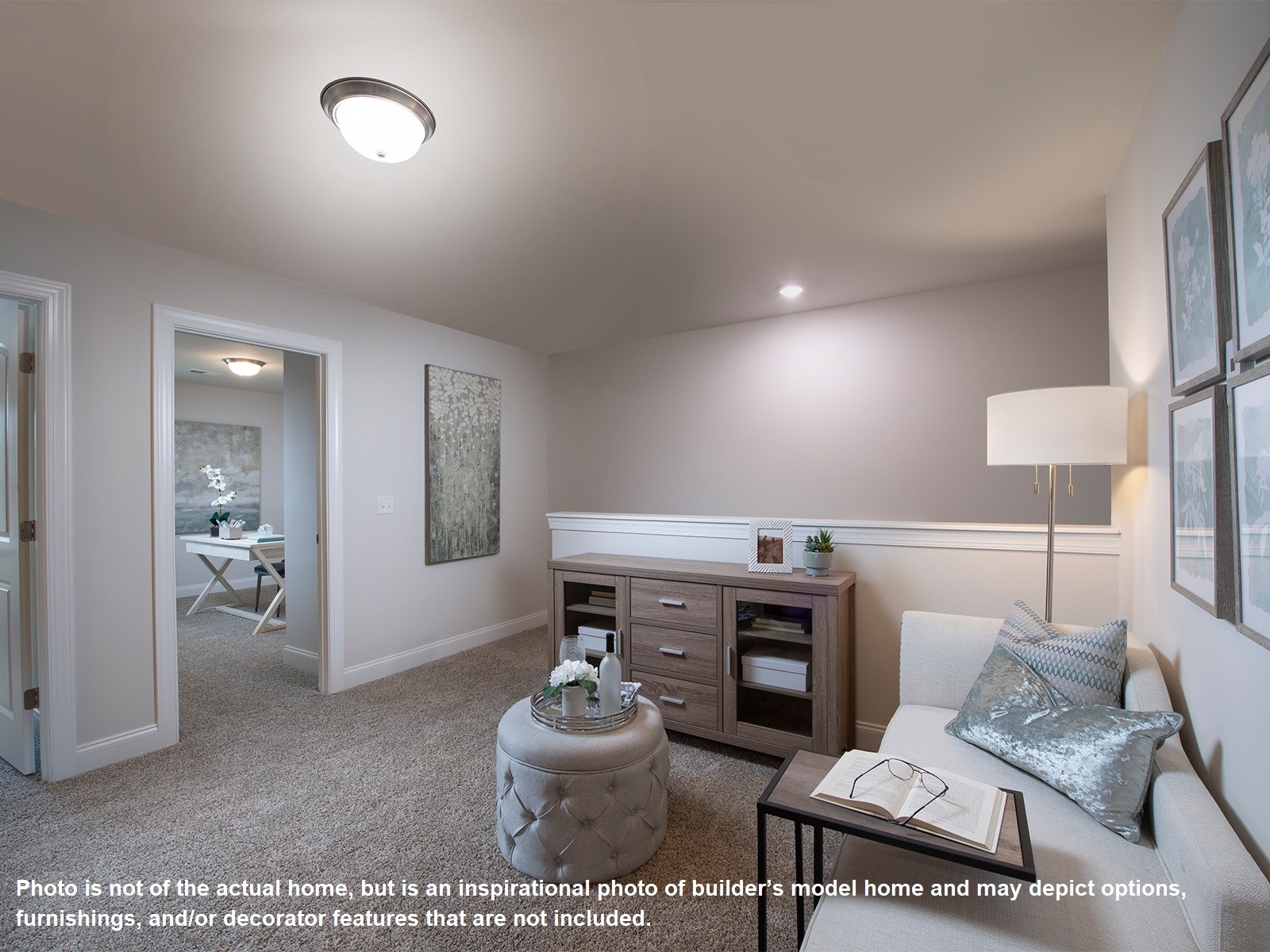 738 Prairie View Drive Columbia, TN 38401 - Photo 7 of 13 a living room with furniture and a fireplace