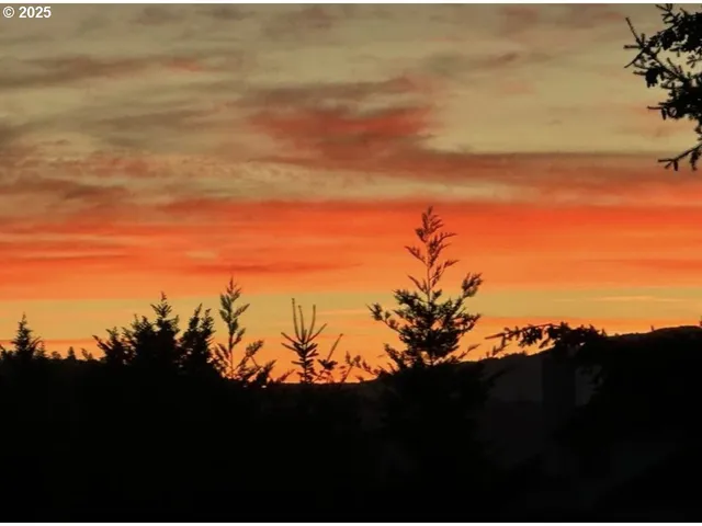 a view of city and mountain