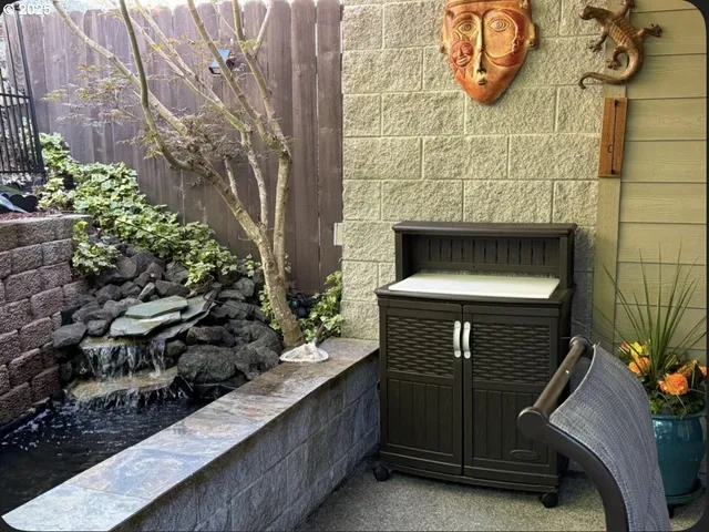 a view of outdoor space and yard