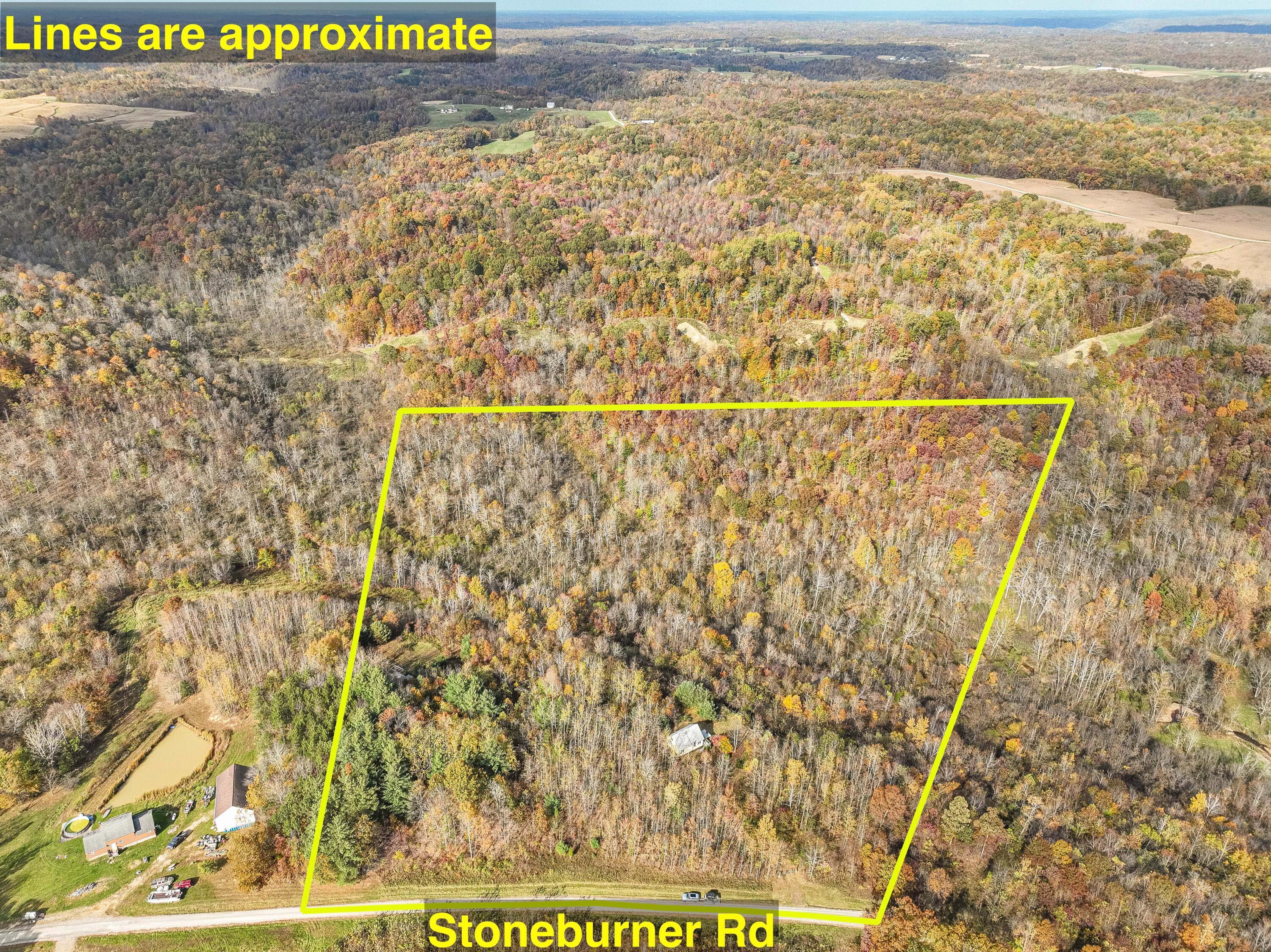 7111 Stoneburner Road Northwest Crooksville, OH 43731 - Photo 18 of 48 Drone aerial