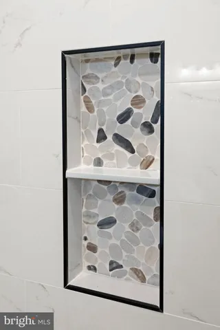 a view of a wooden deck