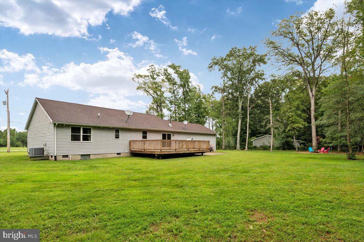 1232 Perrys Corner Road Grasonville, MD 21638 - Photo 27 of 35 Almost an acre of land, FLAT backyard w/ trees