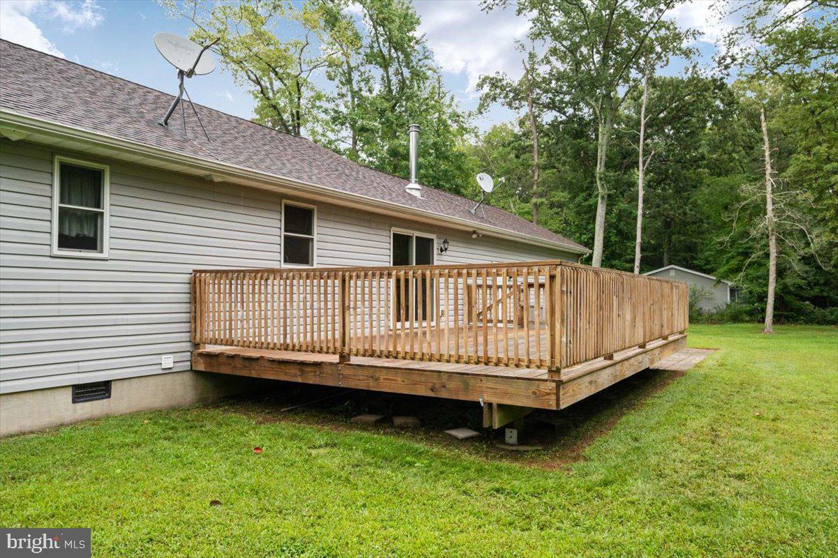 1232 Perrys Corner Road Grasonville, MD 21638 - Photo 31 of 35 Back deck great for entertaining & leads to patio