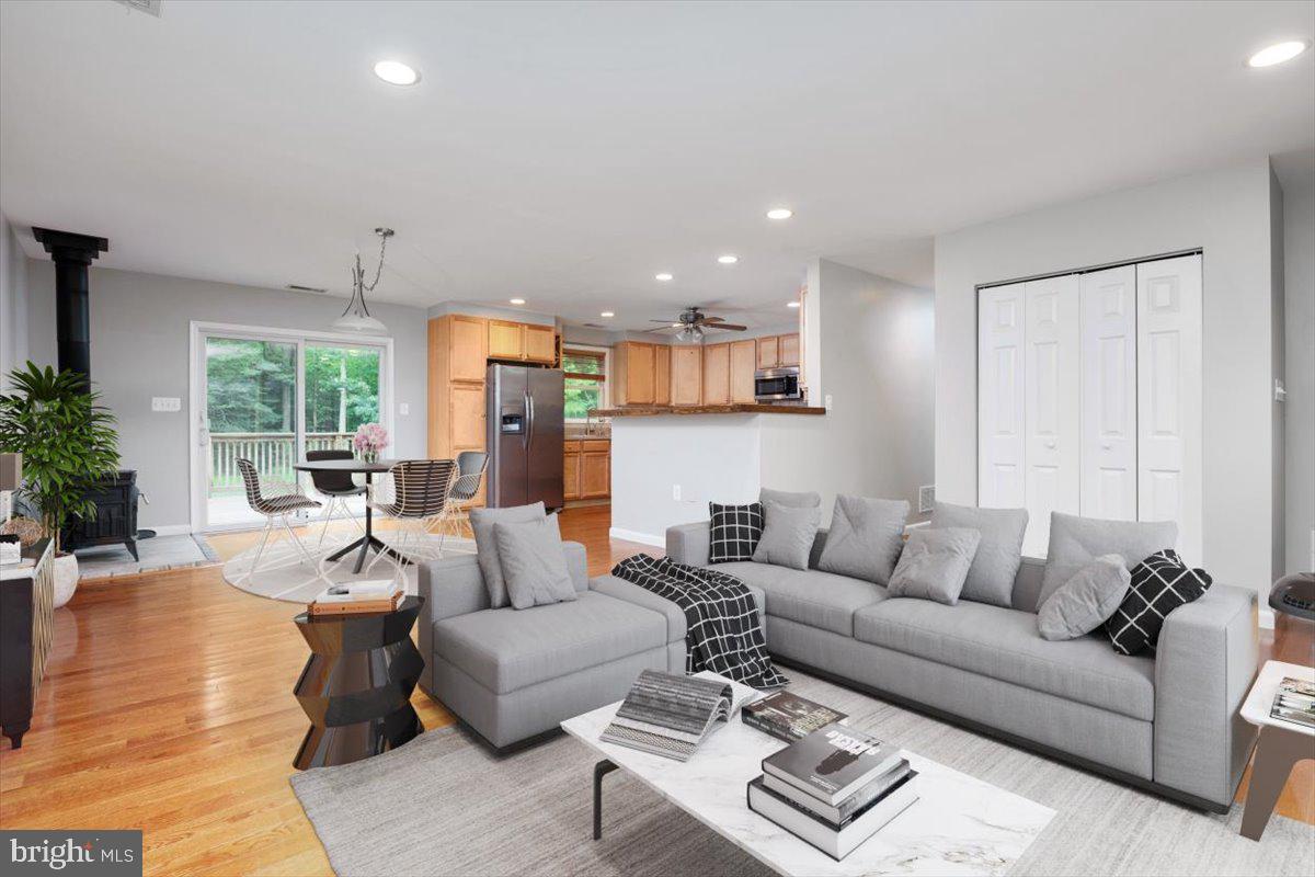 Hardwood Flooring throughout the home