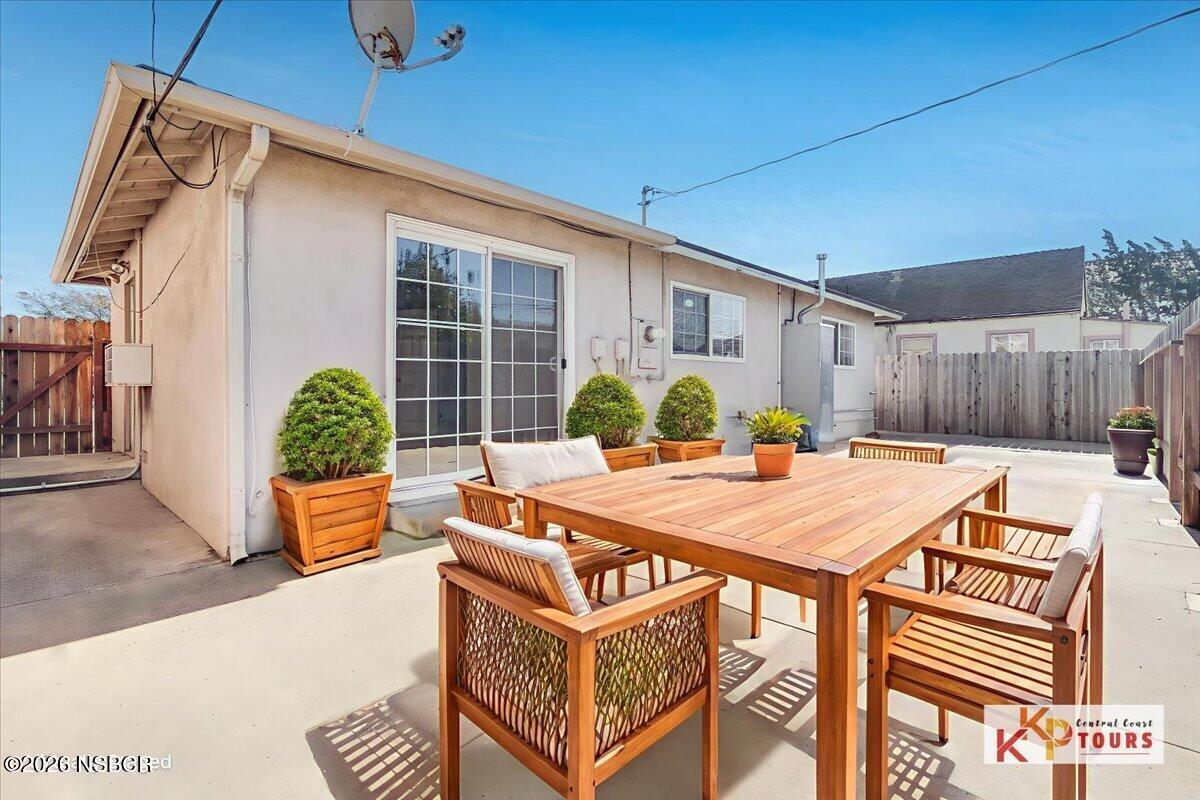 533 North G Street Lompoc, CA 93436 - Photo 32 of 32 a outdoor space with a table and chairs