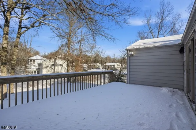 a view of a small yard