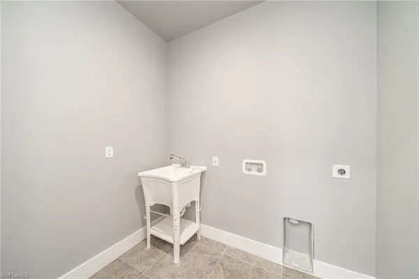 a view of a room with table and chair