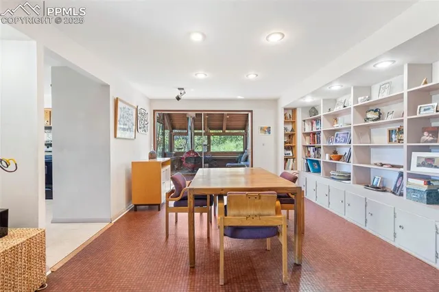 a room with furniture and window