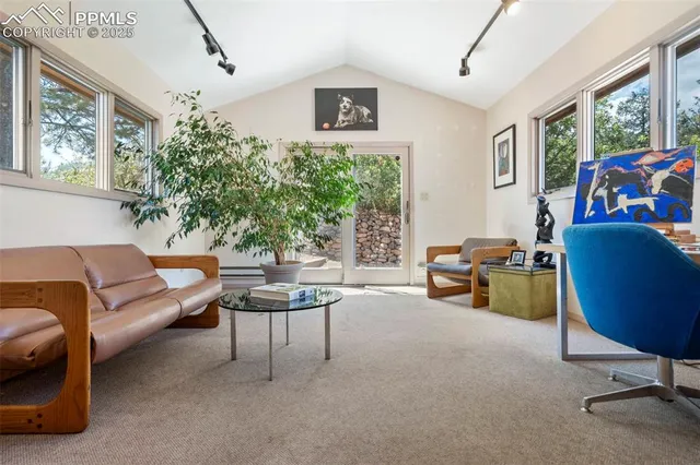 a workspace with a window