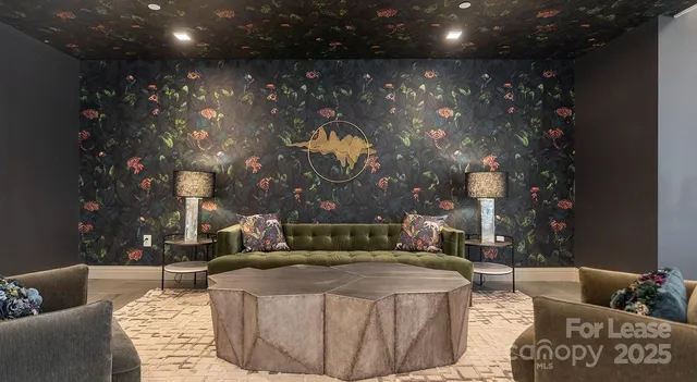 a kitchen with a table and chairs