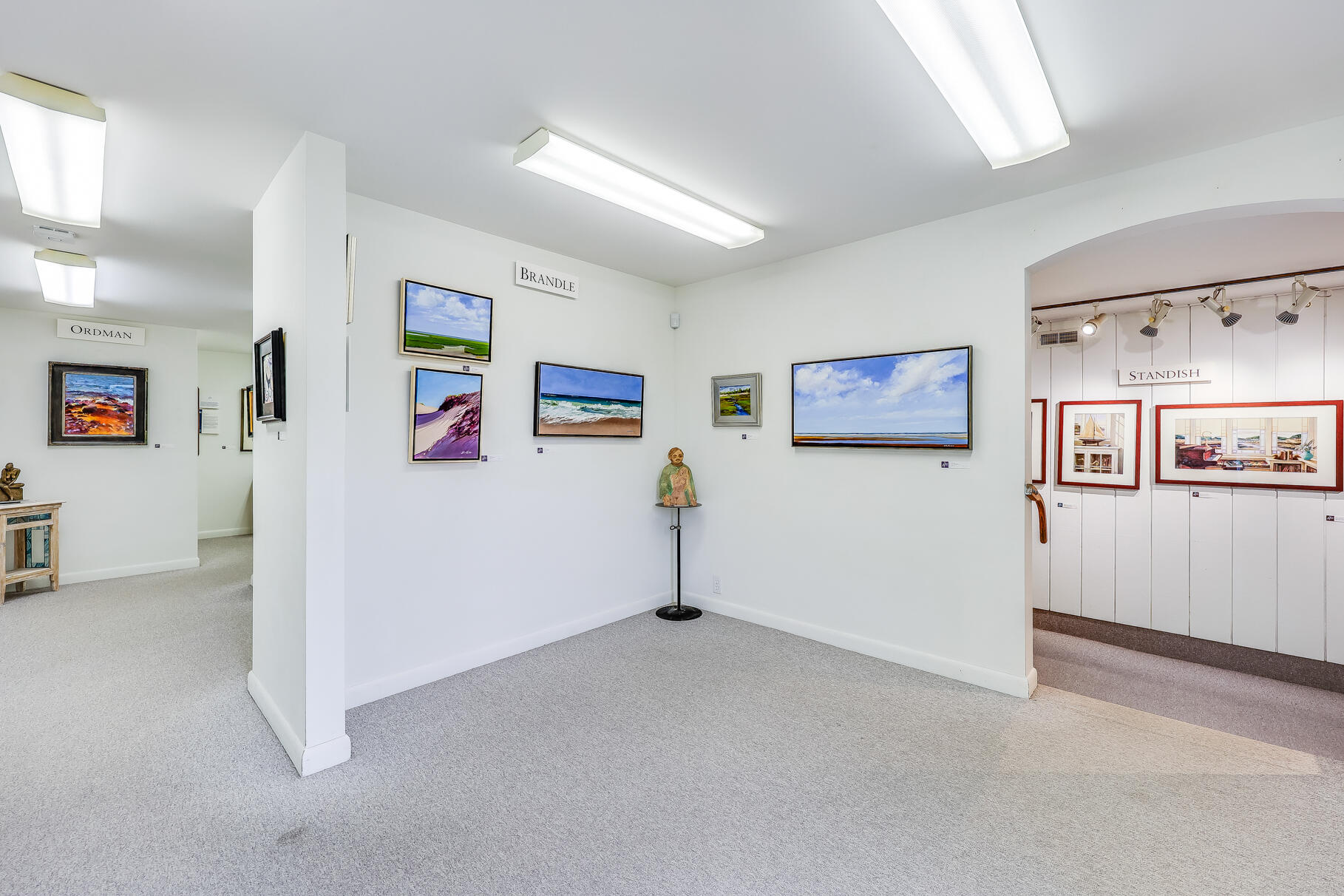 20 Bank Street Wellfleet, MA 02667 - Photo 19 of 49 a view of a livingroom with hardwood floor and a hallway
