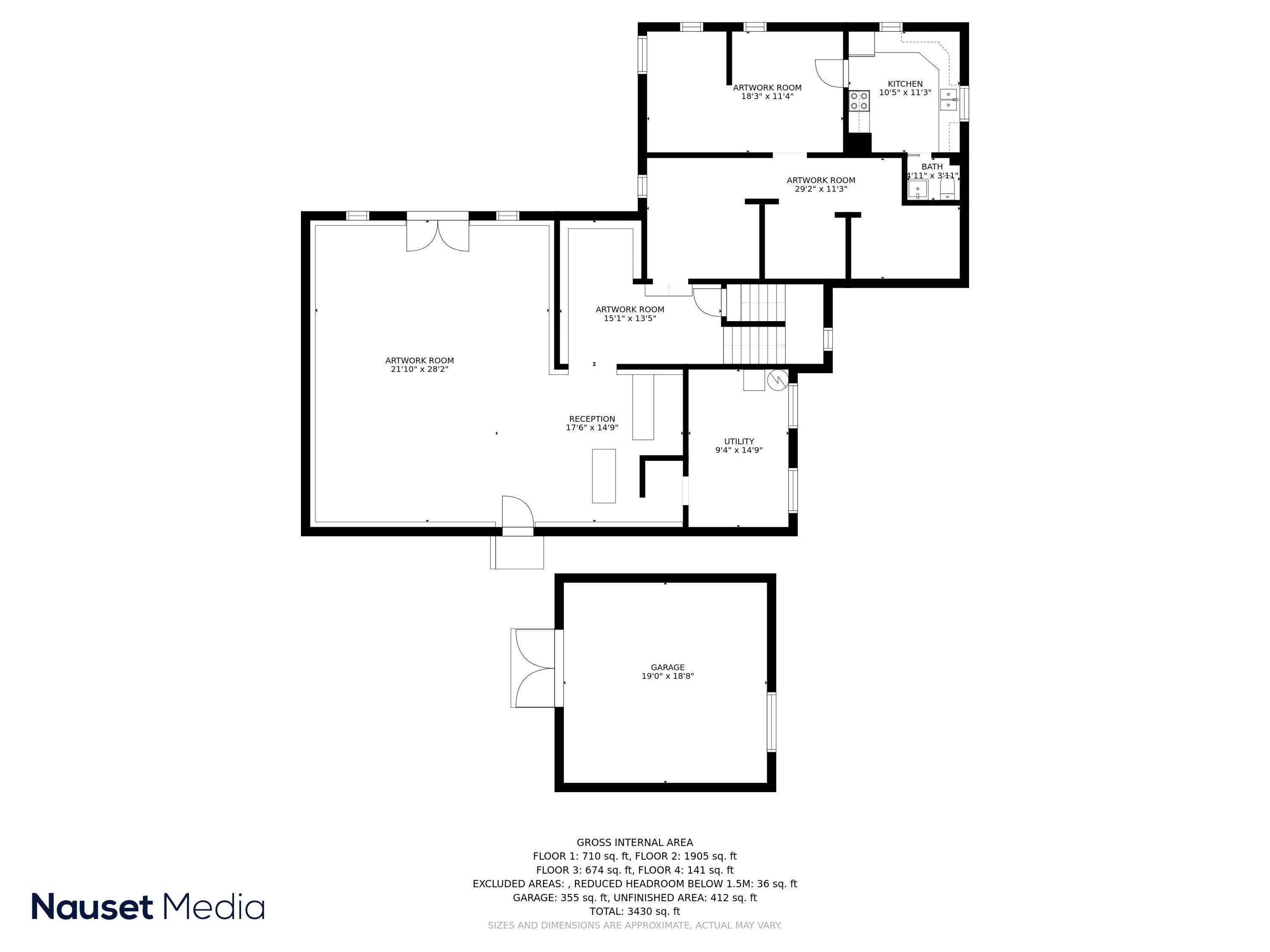 20 Bank Street Wellfleet, MA 02667 - Photo 7 of 49 a picture of floor plan