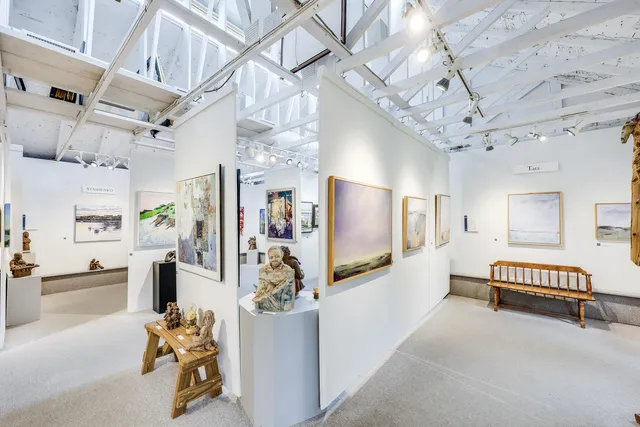 a view of kitchen and living room