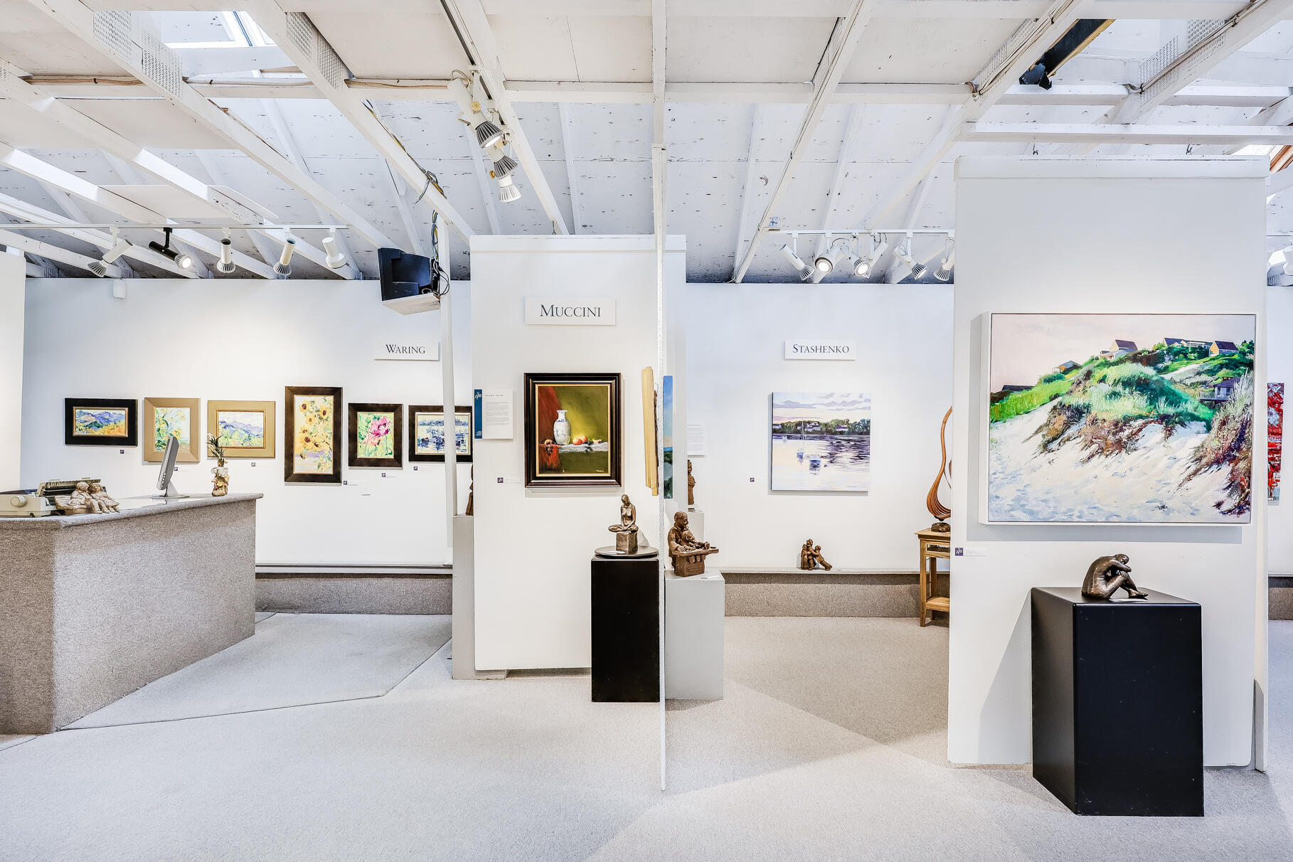 20 Bank Street Wellfleet, MA 02667 - Photo 9 of 49 a view of kitchen and living room