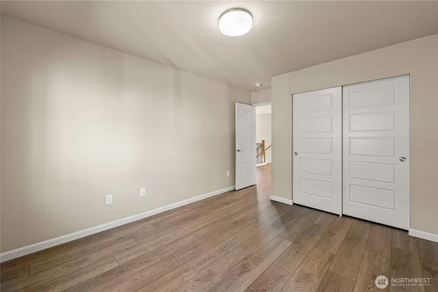 wooden floor in an empty room