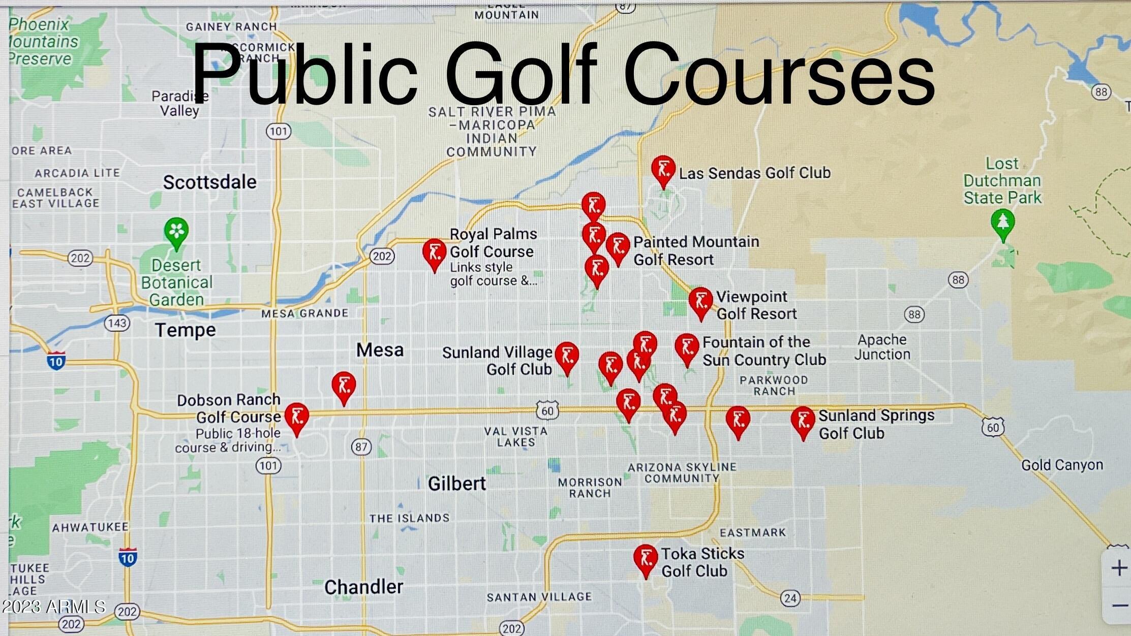 425 South Parkcrest, Unit 327 Mesa, AZ 85206 - Photo 29 of 29 GOLF