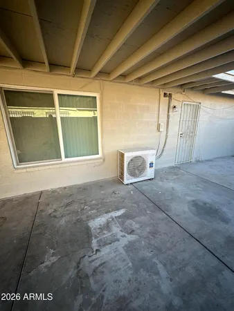 a view of a car garage door