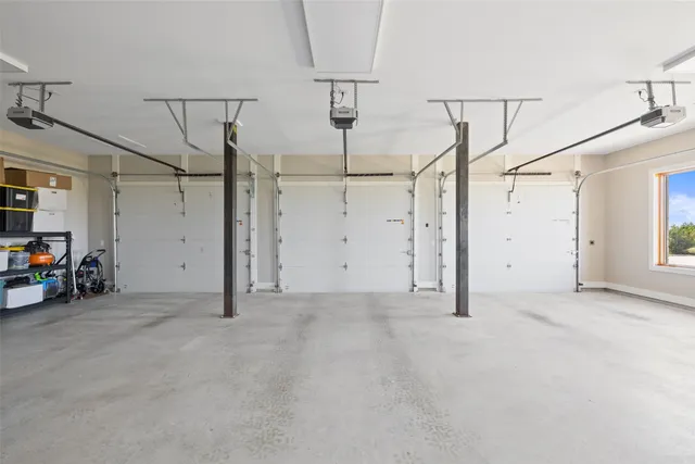 a front view of a house with a swimming pool