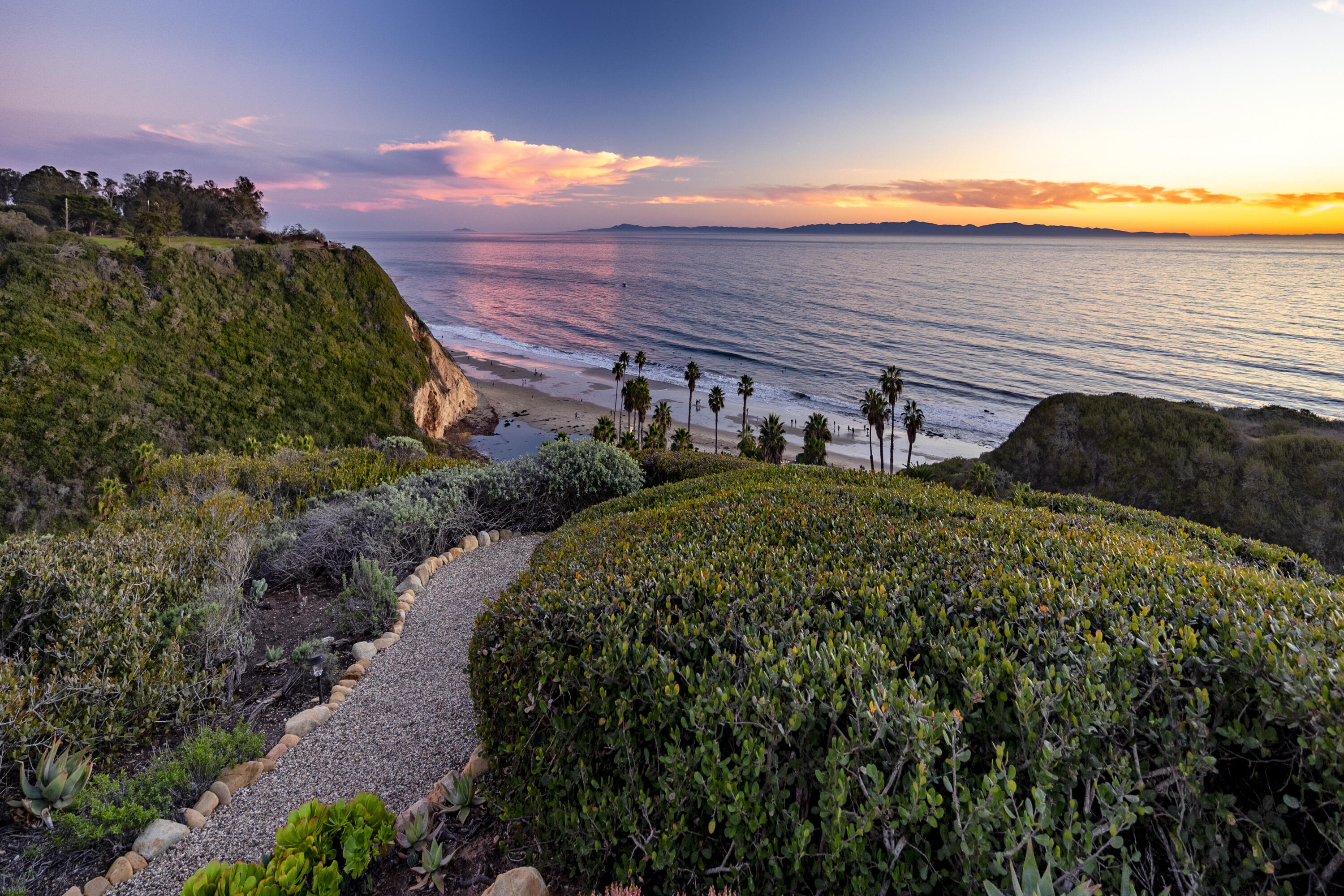 3030 Sea Cliff Santa Barbara, CA 93109 - Photo 1 of 34 a view of a back yard of the house