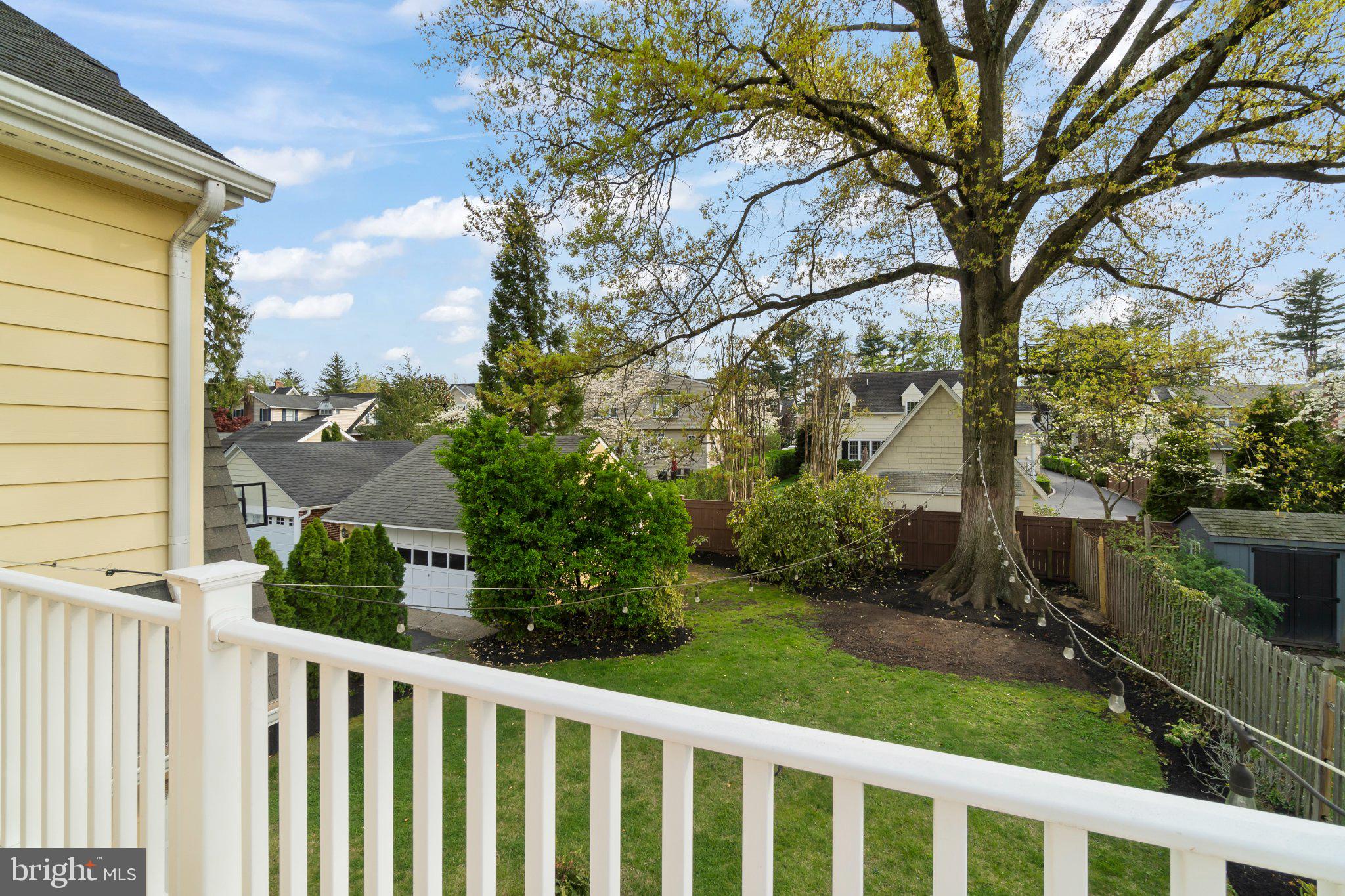 272 Jefferson Avenue Haddonfield, NJ 08033 - Photo 37 of 43 a view of a porch and a yard