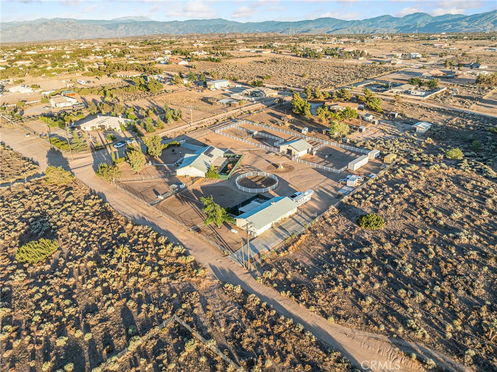 6370 Fremontia Road Hesperia, CA 92344 - Photo 61 of 62 an aerial view of residential houses with outdoor space