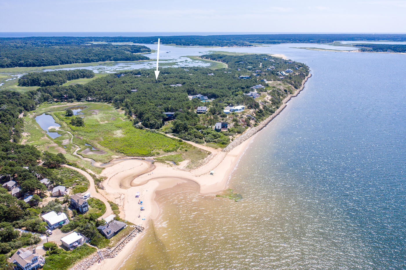 180 King Phillip Road Wellfleet, MA 02667 - Photo 2 of 54 drone5 (1)