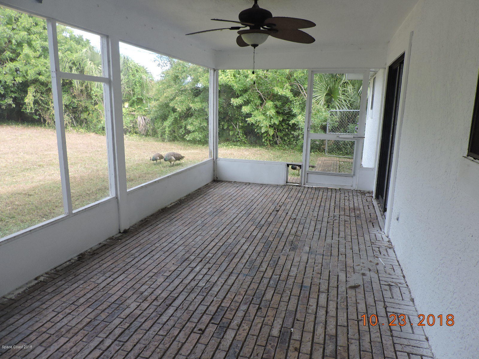 2195 Ladner Road Northeast Palm Bay, FL 32907 - Photo 13 of 14 wooden floor in an empty room with a window