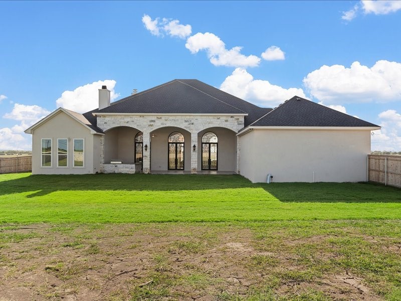 112 Yellow Rose Street Lorena, TX 76655 - Photo 41 of 42 a front view of a house with garden