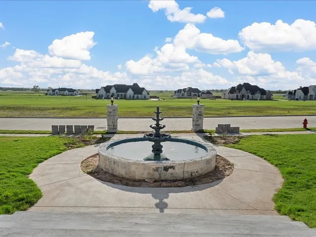 a view of a garden in the river