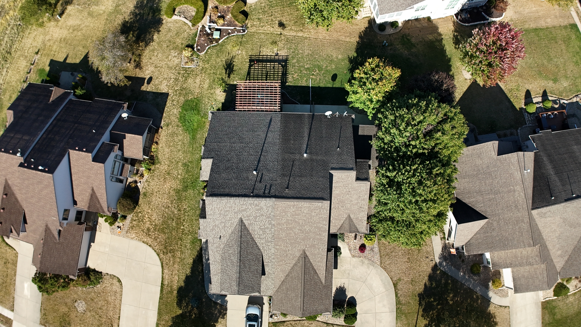 1414 B Tamarack Country Club Trail Normal, IL 61761 - Photo 42 of 48 an aerial view of a house with outdoor space