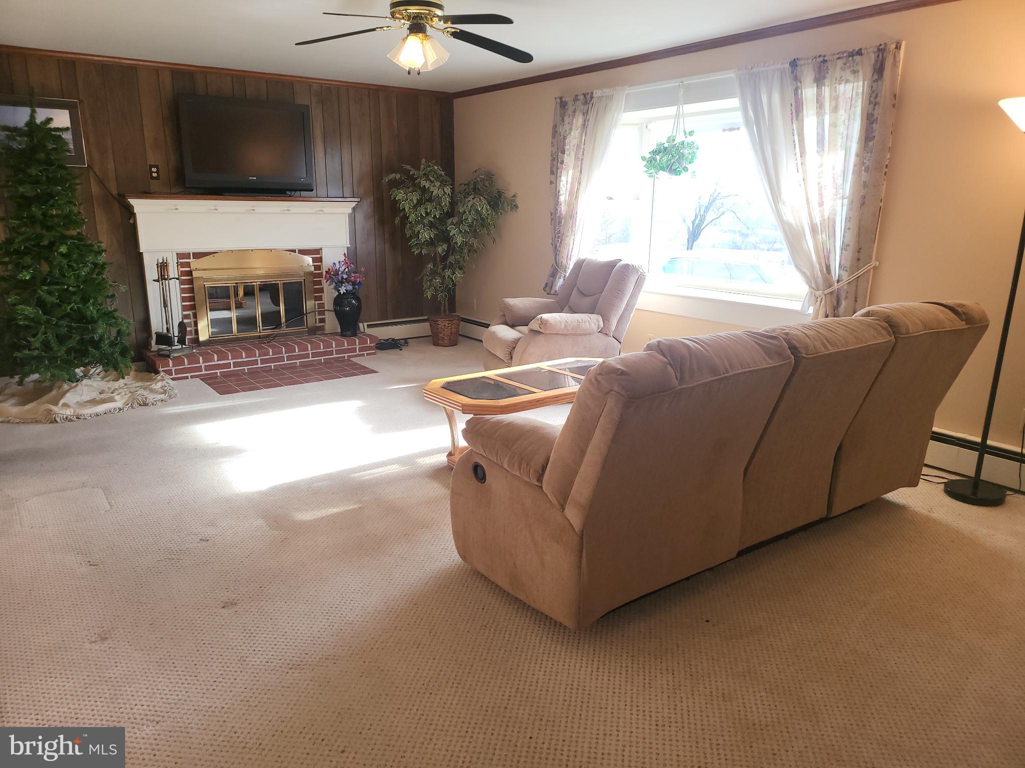 161 Oakhill Road Carlisle, PA 17015 - Photo 15 of 25 a living room with furniture and a fireplace
