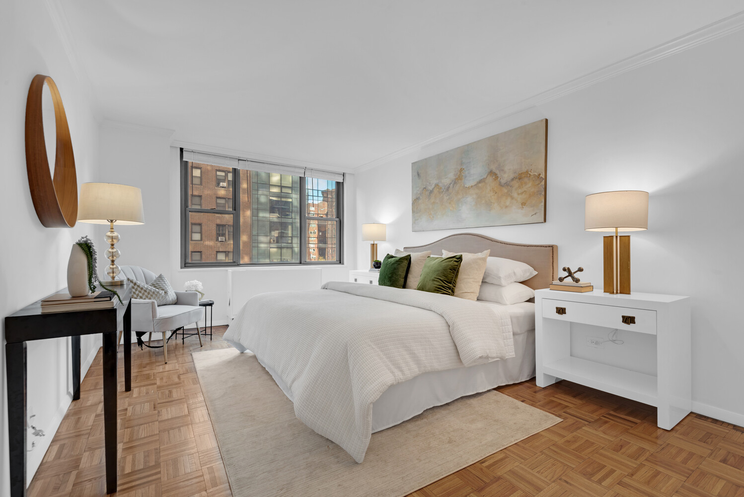 301 East 79th Street, Unit 5P Manhattan, NY 10075 - Photo 7 of 16 a bedroom with bed and window